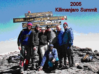 2005 Mount Kilimanjaro summit